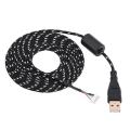2M Universal USB Gaming Mouse Mice Cable Cord Replacement For Lo tech G500 G502. 