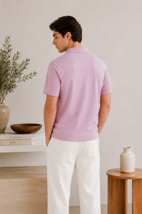 MINT%20-%20Light%20Pink%20Basic%20Zipper%20Polo%20-%20Smart%20Fit-%20Men%20-%20Image%202