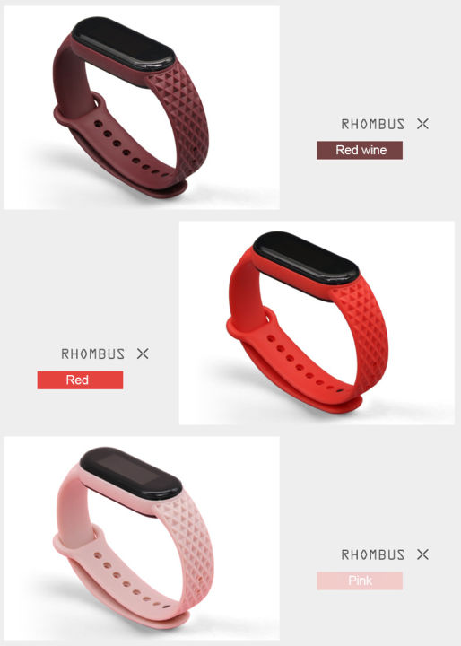 Suitable%20for%20Mi%20Band%205%20Strap%20Diamond%20Pattern%20Replacement%20Wristband%20%E3%80%90Fast%20delivery%E3%80%91%20In%20stock%20-%20Image%207
