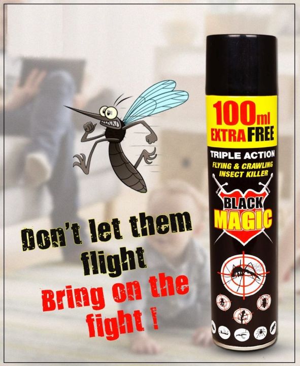 Pack%20of%2012%20Black%20Magic%20Triple%20Action%20Flying%20&%20Crawling%20Insect%20Killer%20325%20ml%20Mosquito%20Repellent%20Spray%20-%20Image%205