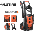 LUTIAN - LT701-2200A - 150 BAR HIGH PRESSURE WASHER - 2200 WATTS - AUTO START - BUILT-IN SHAMPOO TANK - SELF PRIMING - PORTABLE. 
