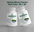 Pack of 2 Bottles -Moringa Oleifera Caps 180  Organic Moringa Pills Capsules , Weight Loose ,مورنگا کیپسول. 