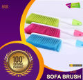 1Pc Dust Brush Sofa Brush Soft Hair Plastic Long Handled Utility Dust Carpet Bed Sheet Cleaner Brush Bed Cleaning Brush Minimalist Household Cleaning Supplies. 