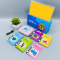 Educational Words English and Urdu learning Hello Kitty TV for kids - 109 Flash Cards Early Education Device - Assorted Color. 