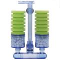 Aquarium Filter,Ultra Quiet Aquarium Biochemical Sponge Filter Fish Tank Air Pump Betta Fry Aquarium Fish Tank Water Fall Double Foam Sponge Filters. 