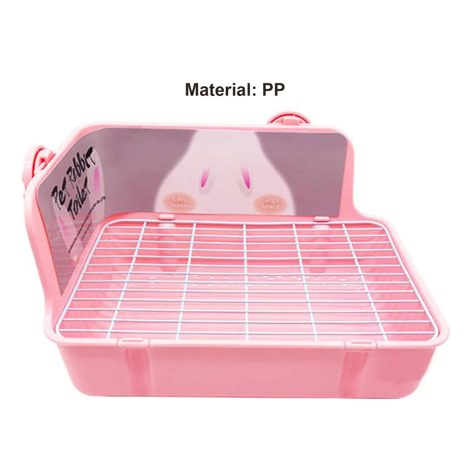 Small Animals Litter Box Smell less Little Rabbit Cage Litter Box