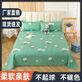 Factory Wholesale Washed Cotton Bed Sheet Summer Single Student Dormitory Single Quilt1.5mDouble beddings. 