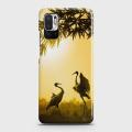 Xiaomi Redmi Note 10 5G Cover - SkinLee HQ Hard Case - Lovely SandhillCrane Dance - SKINLEE-451-1-978-702. 