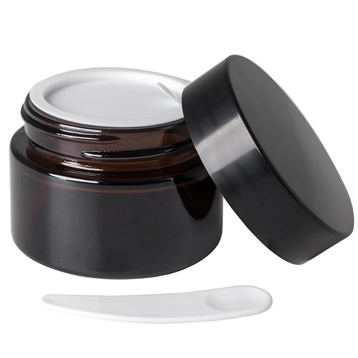 Empty%20Premium%20China%20Amber%20Glass%20Jar%2030ml%20%E2%80%93%20TYPE%20III%20with%20Black%20Glossy%20Cap%20&%20PP%20Liner%20-%20Image%202