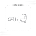 Dell Glow Commode. 