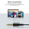 Wiresto In-Ear Headphones Earphone Wired Earbuds Sport In Ear Headphone Stereo Headset3.5mm Jack Wired Cable Music Headphone HIFI Sound Quality No Ear Pain Earphone Headphone with HD Microphone. 