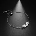 【Hengli jewelry story】Skyrim Elegant Mom Chain Stainless Steel Charm Bracelets Pulsera Jewelry Gift for Expectant Mother. 