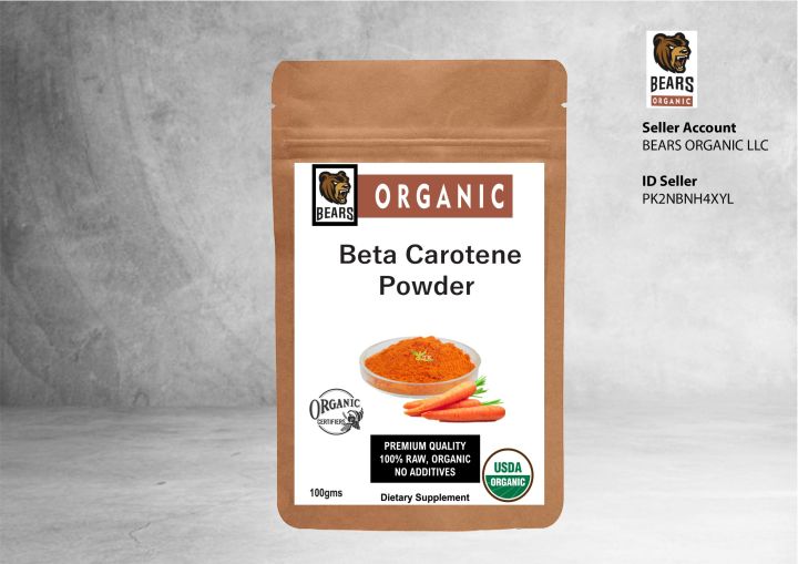 Beta Powder Beta Carotene Powder 100gm | Daraz.pk