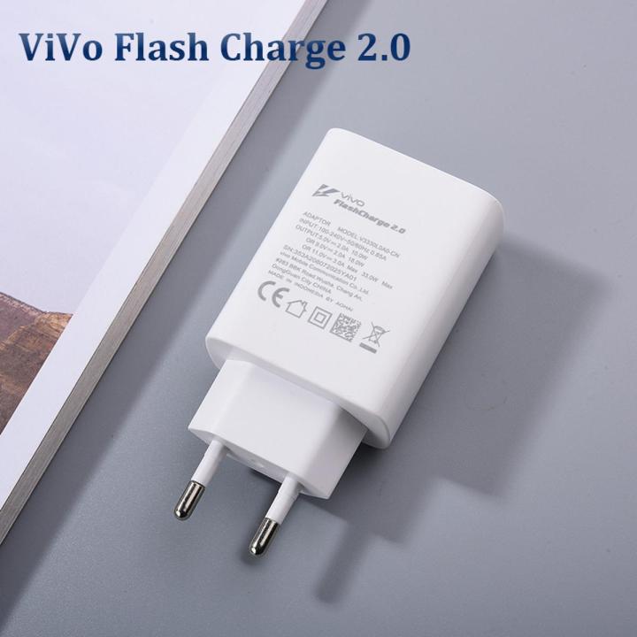 Fast charging Adapter | vooc flash charger 60 Watt Quick Charger 4.0|For vivo_ and Android Mobiles Phone / All Brands – White
