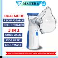 Kids Nebulizer Machine - Portable Children Nebulizer Machine For Kids - Kids Inhaler Compressor Nebulizer For Breathing Issues, Cough, Cold, Flu, Asthma Treatment - Fast Mist, Silent Noise, Easy to Use. 