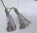 Self Thread Cap Tassels (4 Piece) for Clothing – Elegant Latkan for Dupattas, Kurtis, Dresses, and Traditional Wear | Decorative Accessories to Enhance Ethnic Outfits | Premium Quality Handmade Embellishments for Stylish Finishes. 