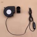 BBQ Blower Fan USB 5V Small Multi Used Lightweight for Camping Cooking Air Pump Tools. 