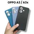 OPPO A3X / A3 Soft Matte Back Cover with Camera Protection Shockproof Slim Phone Case. 
