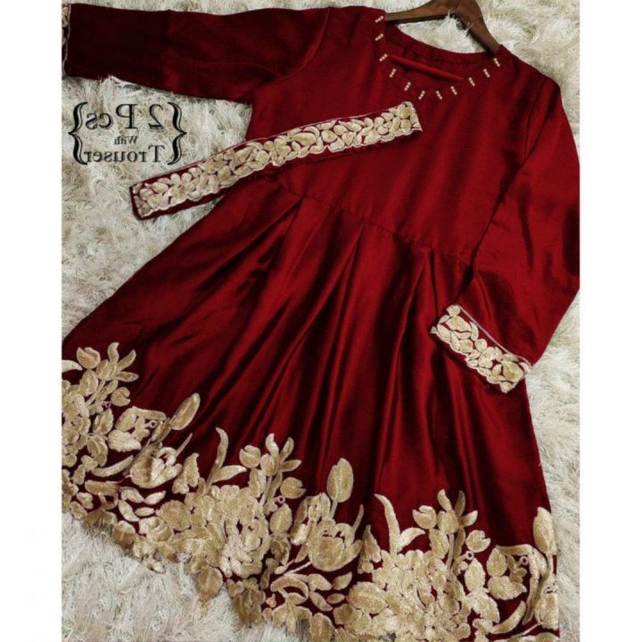 Stitched%20Stylish%20Embroidered%20Pearl%20Neck%20Shirt%20With%20Trouser%20and%20Belt%20(Two%20Piece%20Suit)%20For%20Women/%20Embroidered%202-piece%20Suit%20for%20Women/Girls/Ladies%20-%20Image%202