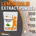 BULKSUPPLEMENTS.COM Lemon Balm Extract Powder - Lemon Balm Herb tea , Melissa Officinalis, Lemon Balm Powder - Herbal Supplement, Vegan & Gluten Free 50gm. 
