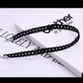 Black Choker Necklace. 
