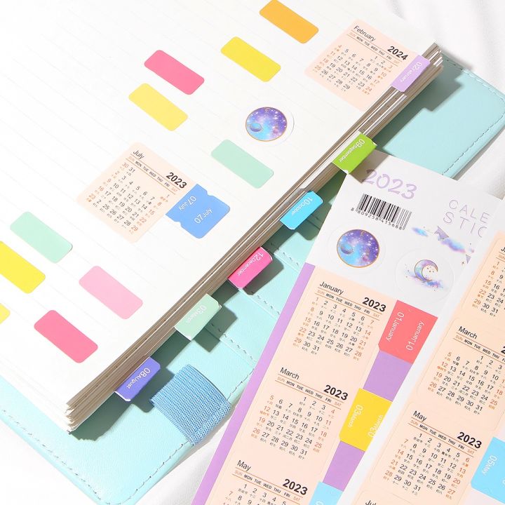 2%20Sheets%202023%20Year%20Monthly%20Calendar%20Index%20Page%20Stickers%20Bookmark%20Planner%20Label%20-%20Image%207