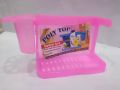 2 Layer Bathroom Shelf washroom stand Plastic Shampoo rack Tooth Brush Soap Holder. 