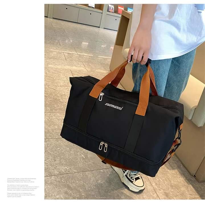 NEW EFASHION Travel Bag  weekender Bags onyx Stone Imported CLoth Luggage