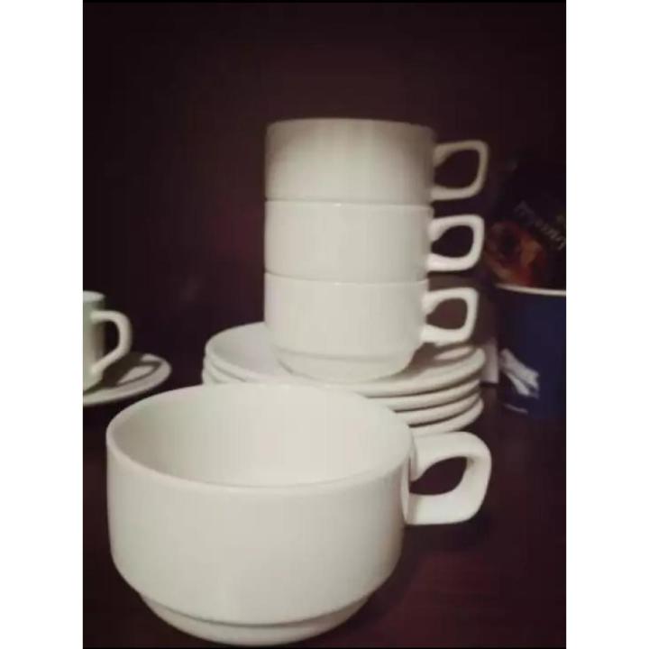 Set of 6 - ROYAL TEA CUP & SAUCER - 12 Pieces