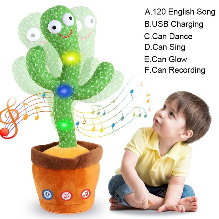 Dancing%20Cactus%20Toys%20for%20Kids%20Educational%20Plush%20Baby%20Toy%20Talking%20&%20Singing%20Electronic%20Pets%20for%206%20to%2012%20Months%20Toddler%20Repeats%20What%20You%20Say%20Voice%20Recorder%20Musical%20Toys%20with%20120%20Songs%20-%20Image%208