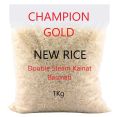 CHAMPION GOLD New Rice Double Steam Kainat Basmati 1 Kg Packing  Steam Delicious Taste Extra Long Grain  100 % Cooking Guarantee  100 % Pure  Best For Biryani, Palao  Daigi Rice. 