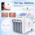 7 in 1 Hydra facial Machine with LED Mask remove blackheads, whiteheads, grease, keratin, dead skin, reduce hair follicles and inject nutrition. Increase skin elasticity and improve skin texture.. 