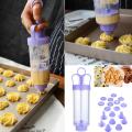Baking biscuit machine, cookie tool, biscuit mold, cream pasting mouth, baking tool, baking tools and accessories, cookie decorating set. 