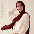 Modern Modest Luxury Chiffon Georgette Hijabs/Scarves/Stoles for Women, Lightweight, No Slip, Premium Quality. 