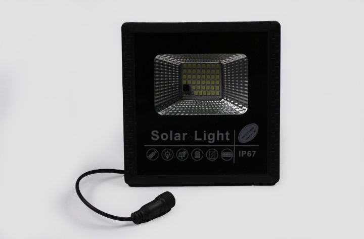 Solar Ceiling Water Proof Moion Sensor Dusk To Dawn IP 67 Outdoor Flood light With Fittings And Remote Control