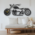 STYLISH BIKE DESIGN WALL CLOCK NEW & TRENDY DIY BIKE SHAPED WOODEN WALL CLOCK FANCY WOODEN WALL CLOCK FOR HOME & OFFICES DECORATION FUNKY STYLE WOODEN WATCH FOR LIVING ROOM , DRAWING ROOM,OFFICES WALL FUNKY WALL CLOCK. 