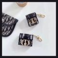 Luxury Fashion Brands Airpods Case Leather Airpods Pro Case Luxurious Airpods Gen 2 Case Portable Airpods Gen 2 Case. 