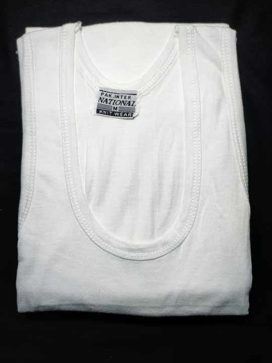 Pak-international%20White%20Mens%20Vest%20Sleeve-Less%20100%25%20Pure%20Cotton%20Banyan%20-%20Image%204