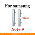 Power button For Samsung Galaxy Note 8 N950 F Note 9 N960 F Power and Side Button Keys button on off volume up and down button on the side Replacement Part. 