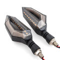 (Pack of 2) Indicator for Bike CD 70 | Fancy LED Turn Signal Indicator for Bike 125 with Parking DRL Light | Original, Flexible, and Stylish Indicators for Bikes. 
