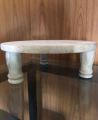 1 pcs Original Wood 13.5 inch Patra without Polish with 4 inch stand / paya width 3/4   For Making Roti Chakla, Perfect for Making Chappati dough making 4 inch hight  kitchen use wood patra. 