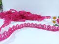 Fancy sequence Lace/Flower Design/China Lace/Laces For Clothes/For Ladies Kurtis and Trouser/2 Gazz. 