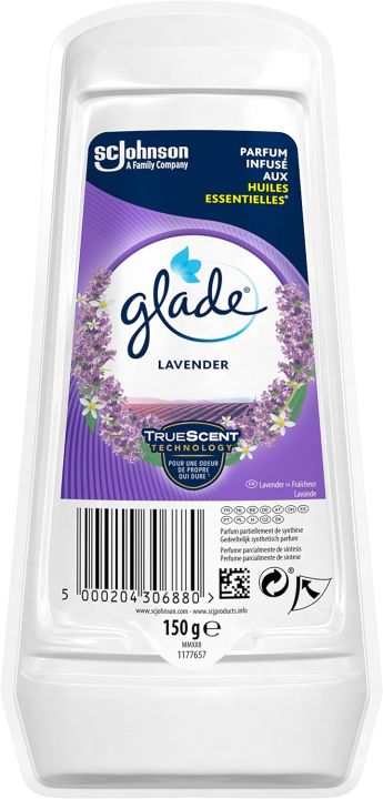 Impoted UK Glade by Breeze Solid Gel Air Freshener Lavender/Jasmine 150g in Pakistan