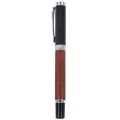 Jinhao X750 Deep Red Pen Medium Fine Nib Ink Fountain Pen Office Business & 8802 Woody Medium Nib Fountain Pen Red+Black. 