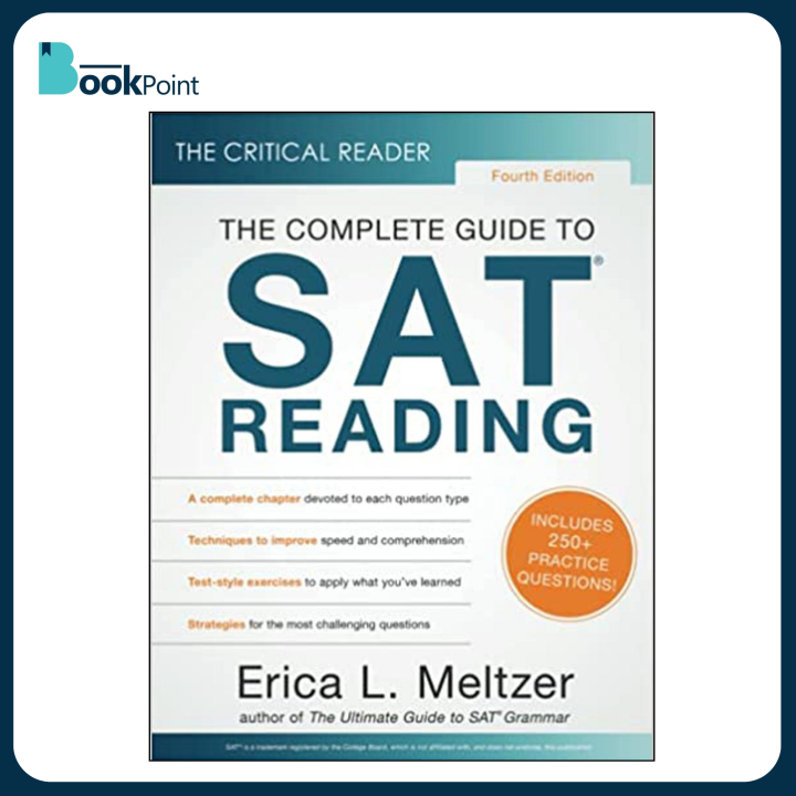 The Critical Reader, Fourth Edition: The Complete Guide to SAT Reading by Erica Lynn Meltzer | Bookpoint.store
