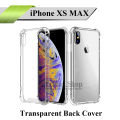 iPhone XS Max Back Cover Transparent Extra Bumper Soft Crystal Clear Case For X Max. 