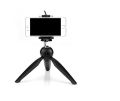 360 Degree Mini Tripod Mount/Mobile Holder Camera Holder for Making Videos , Mobile Stand Adjustable Height Portable Tripods Selfie XH228 Tripod Stand For Mobile. 