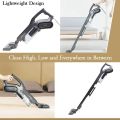 New Deerma DX700/DX700S Ultra Quiet Vacuum Cleaner 2in1 Handheld & Vertical Strong Suction Vacuum Cleaner - 600W - Multicolor. 