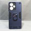 Infinix Hot 30 4G Phone Case TPU Hard Ring Car Ring Bracket Shockproof Back Cover. 