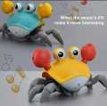 Crawling Crab Baby Musical Kids Toy with LED Lights & Rechargeable Battery with USB Cable | Interactive Early Learning Toys for Kids & Toddlers. 